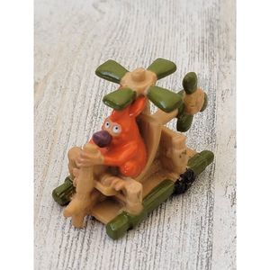 Yowie monster helicopter car mini toy figure